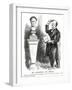 Winston Churchill - Punch Cartoon-L Raven Hill-Framed Art Print