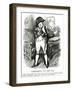 Winston Churchill - Punch Cartoon-L Raven Hill-Framed Art Print