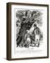 Winston Churchill - Punch Cartoon-L Raven Hill-Framed Art Print