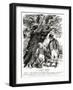 Winston Churchill - Punch Cartoon-L Raven Hill-Framed Art Print