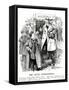 Winston Churchill - Punch Cartoon-L Raven Hill-Framed Stretched Canvas