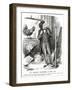 Winston Churchill - Punch Cartoon-L Raven Hill-Framed Art Print