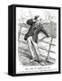 Winston Churchill - Punch Cartoon-L Raven Hill-Framed Stretched Canvas