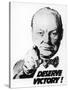 Winston Churchill Says We Deserve Victory!-null-Stretched Canvas