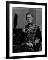 Winston Churchill Serving in British Army-null-Framed Photographic Print