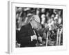 Winston Churchill Speaking at Wolverhampton Football Field-null-Framed Photographic Print