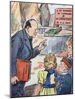 Winston Churchill Warns Neutrals-Gabriel Gobin-Mounted Art Print