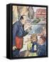 Winston Churchill Warns Neutrals-Gabriel Gobin-Framed Stretched Canvas