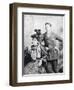 Winston Churchill with His Mother, Lady Randolph Churchill-English Photographer-Framed Giclee Print