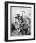 Winston Churchill with His Mother, Lady Randolph Churchill-English Photographer-Framed Giclee Print