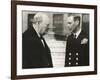 Winston Churchill with King George VI, May 8, 1948-null-Framed Photo