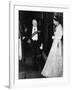 Winston Churchill with Queen Elizabeth II 1955-Associated Newspapers-Framed Photo