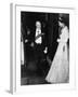 Winston Churchill with Queen Elizabeth II 1955-Associated Newspapers-Framed Photo