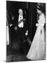 Winston Churchill with Queen Elizabeth II 1955-Associated Newspapers-Mounted Photo