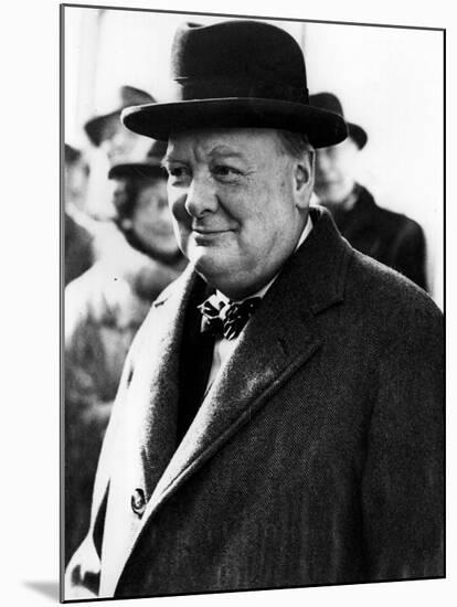 Winston Churchill-null-Mounted Premium Photographic Print