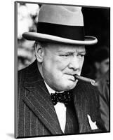 Winston Churchill-null-Mounted Photo