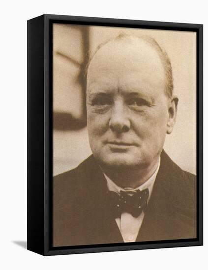 Winston Churchill-null-Framed Stretched Canvas