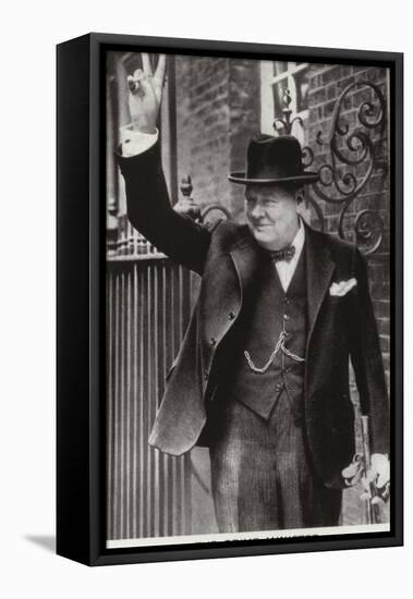 Winston Churchill-null-Framed Stretched Canvas