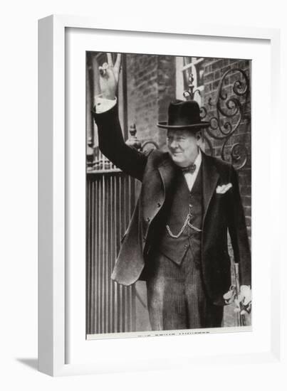 Winston Churchill-null-Framed Photographic Print