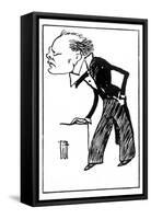 Winston Churchill-Tom Titt-Framed Stretched Canvas