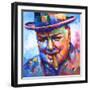 Winston Churchill-Leon Devenice-Framed Art Print