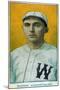 Winston-Salem, NC, Winston-Salem Minor League, Gilmore, Baseball Card-Lantern Press-Mounted Art Print