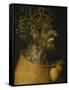 Winter, 1563-Giuseppe Arcimboldo-Framed Stretched Canvas