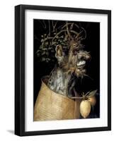 Winter, 1563-Giuseppe Arcimboldi-Framed Giclee Print