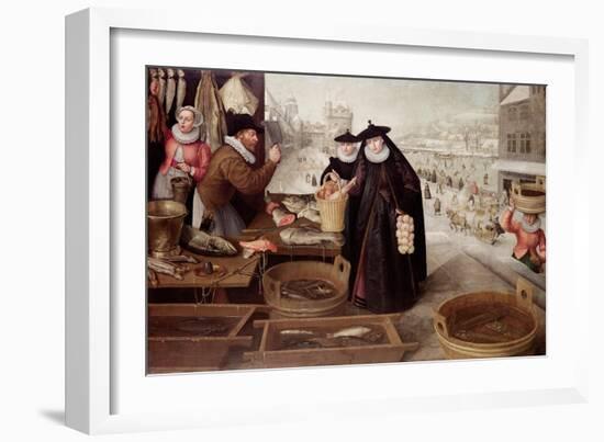 Winter, 1595-Lucas van Valckenborch-Framed Giclee Print