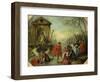 Winter, 1738-Nicolas Lancret-Framed Giclee Print