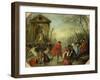 Winter, 1738-Nicolas Lancret-Framed Giclee Print