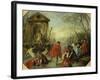 Winter, 1738-Nicolas Lancret-Framed Giclee Print