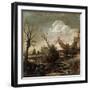 Winter, 17th Century-Esaias van de Velde-Framed Giclee Print