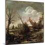 Winter, 17th Century-Esaias van de Velde-Mounted Giclee Print