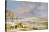 Winter, 17th century-Lucas Van Uden-Stretched Canvas