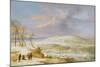 Winter, 17th century-Lucas Van Uden-Mounted Giclee Print