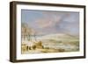 Winter, 17th century-Lucas Van Uden-Framed Giclee Print