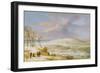 Winter, 17th century-Lucas Van Uden-Framed Giclee Print