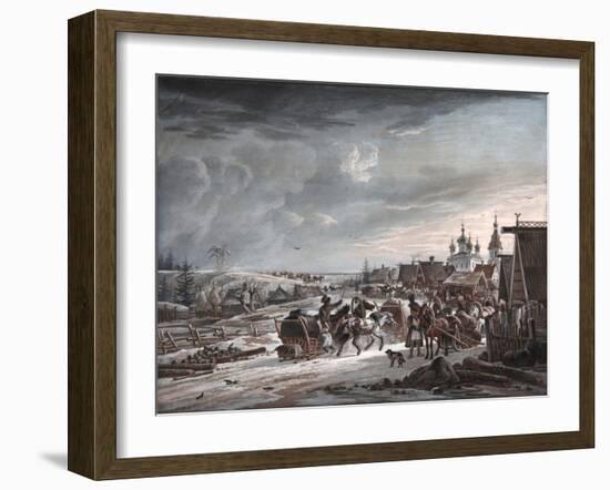 Winter, 1825-Alexander Osipovich Orlowski-Framed Giclee Print