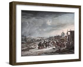 Winter, 1825-Alexander Osipovich Orlowski-Framed Giclee Print