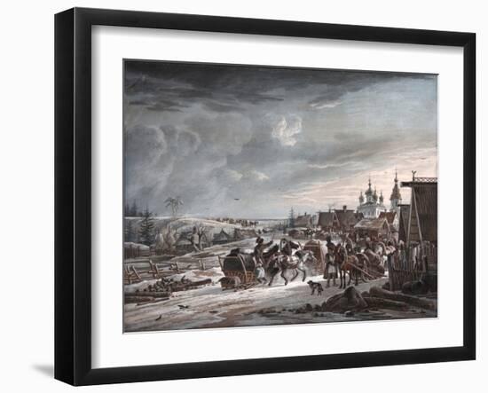 Winter, 1825-Alexander Osipovich Orlowski-Framed Giclee Print