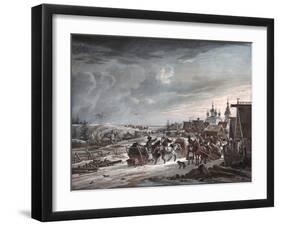 Winter, 1825-Alexander Osipovich Orlowski-Framed Giclee Print