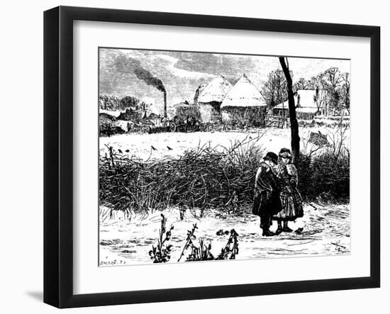 Winter, 1860s-John William North-Framed Giclee Print