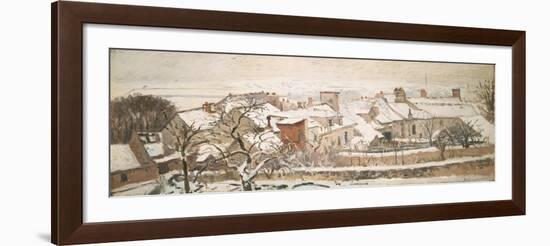 Winter, 1872-Camille Pissarro-Framed Giclee Print