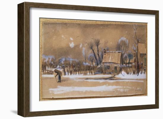 Winter, 1881-Vincent van Gogh-Framed Giclee Print