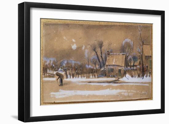 Winter, 1881-Vincent van Gogh-Framed Giclee Print