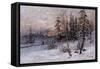 Winter, 1882-Carl-Edvard Diriks-Framed Stretched Canvas