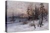 Winter, 1882-Carl-Edvard Diriks-Stretched Canvas