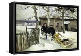 Winter, 1894-Konstantin Korovin-Framed Stretched Canvas
