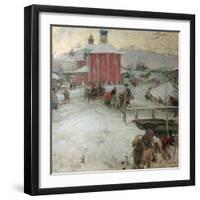 Winter, 1909-Abram Yefimovich Arkhipov-Framed Giclee Print